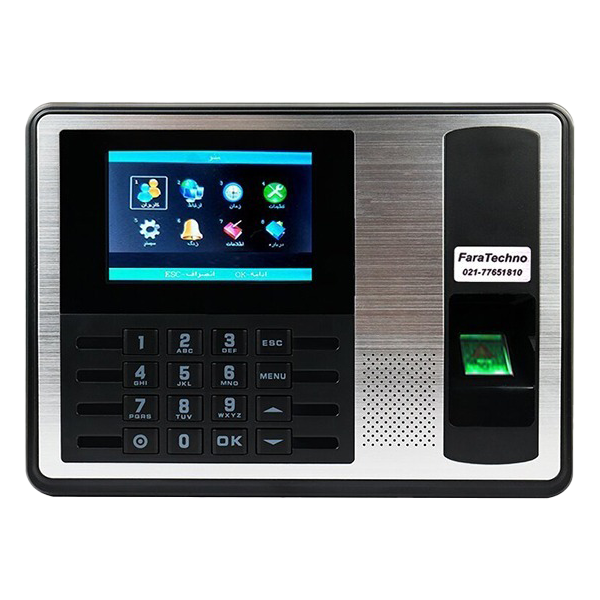 دستگاه حضور و غیاب فراتکنو مدل F70